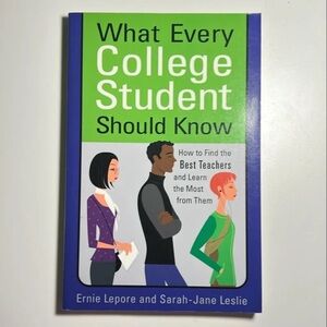 What Every College Student Should Know — Bright Green & Blue Paperback